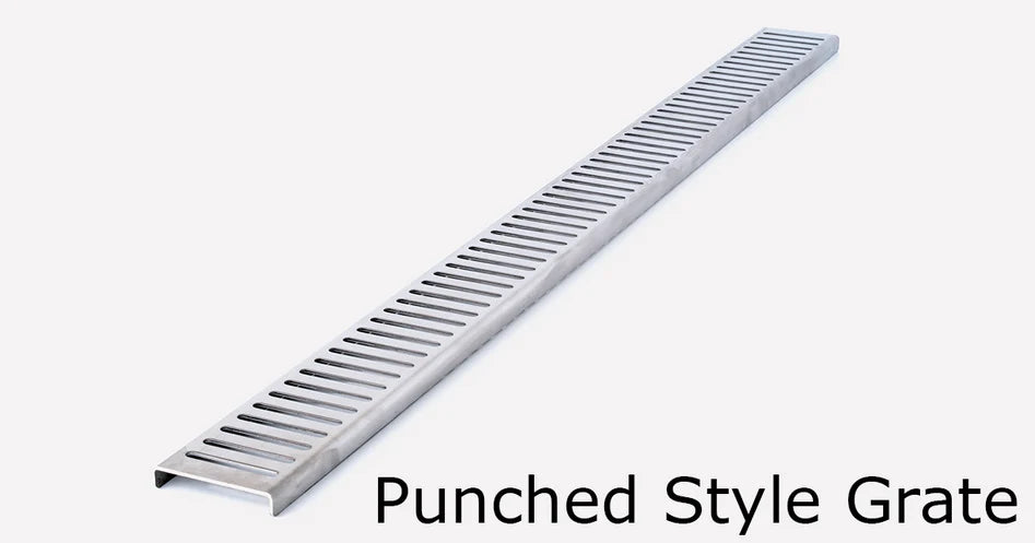 Akril Tile Tray with Long Grate on 900mm side - 900*900mm