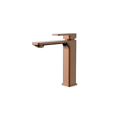 Kastan Brushed Bronze Tall Basin Mixer