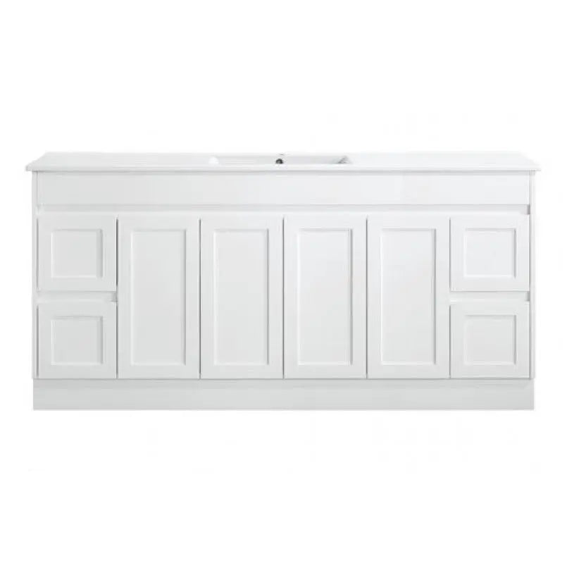 Quinn Free Standing Vanity with Double Bowl Top - 1800mm