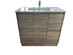 OJS11-900 Floor Standing Finger Pull Vanity