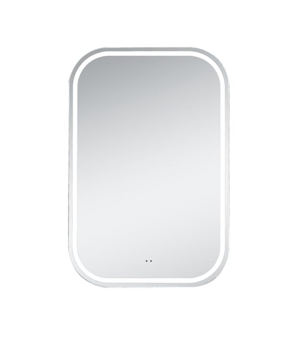 Eric Collection LED Round Corner Shaving Cabinet 600x900mm