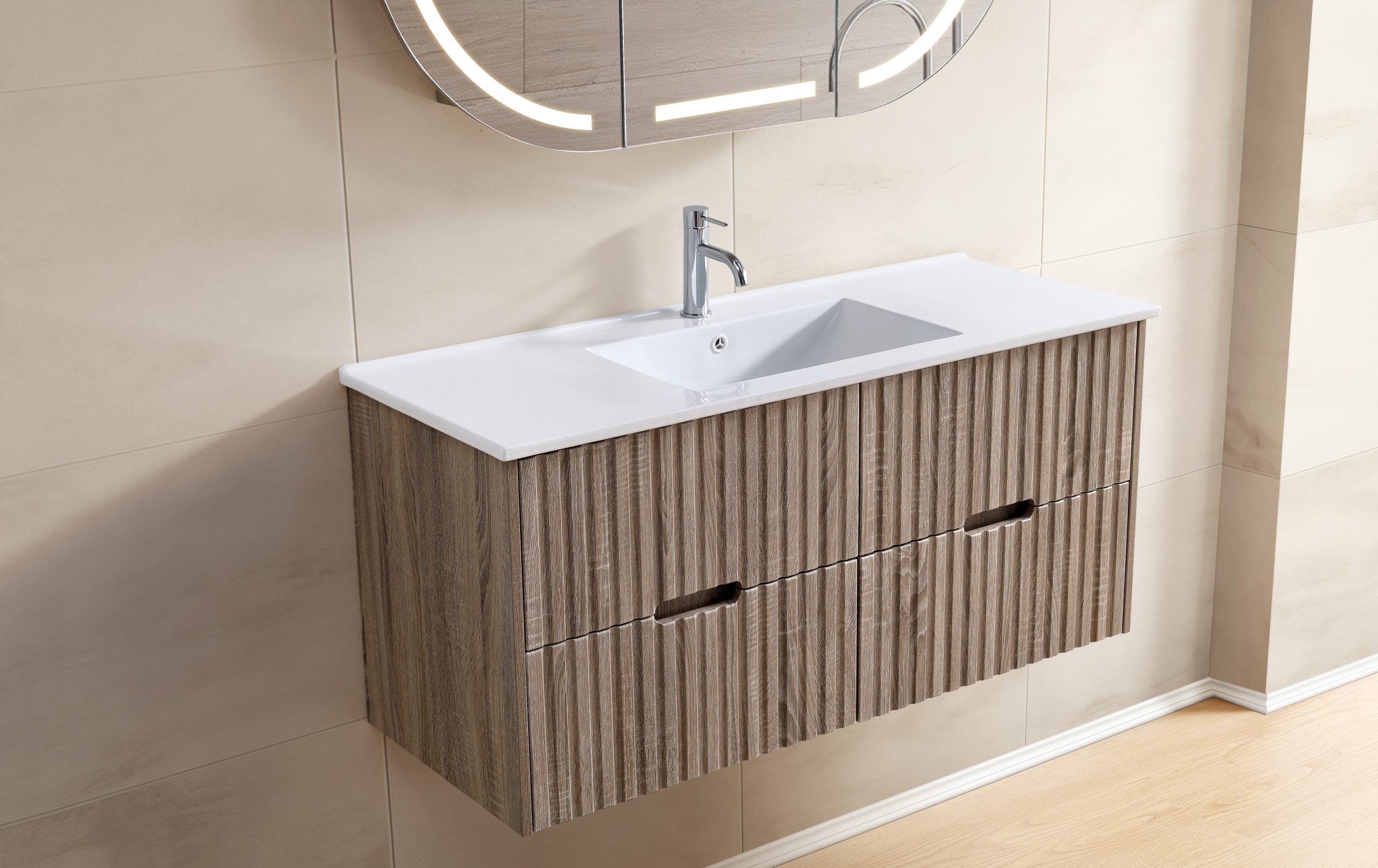 Elena Wall Hung Vanity - 1500mm