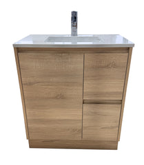 OJS11-750 Floor Standing Finger Pull Vanity