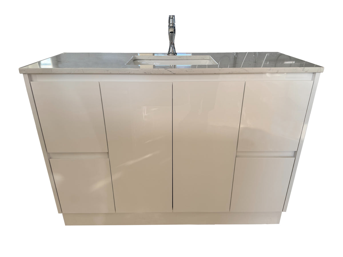OJS11-1200 Floor Standing Finger Pull Vanity