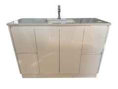 OJS11-1200 Floor Standing Finger Pull Vanity