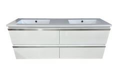 OJS46-1500  Double Draw Wall Hung Vanity