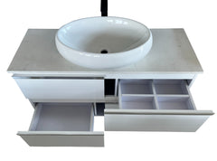 OJS46-1200  Double Draw Wall Hung Vanity