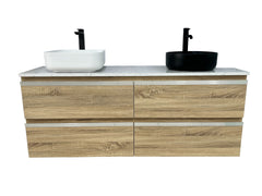 OJS46-1500  Double Draw Wall Hung Vanity