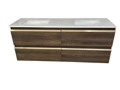 OJS46-1500  Double Draw Wall Hung Vanity