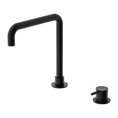 MECCA Hob Square Spout Basin Mixer