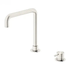 MECCA Hob Square Spout Basin Mixer
