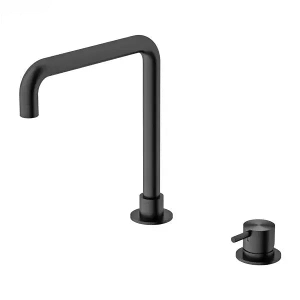 MECCA Hob Square Spout Basin Mixer