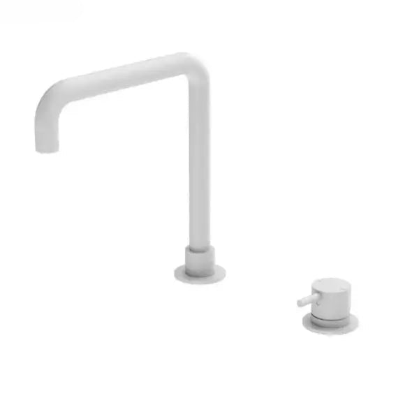 MECCA Hob Square Spout Basin Mixer