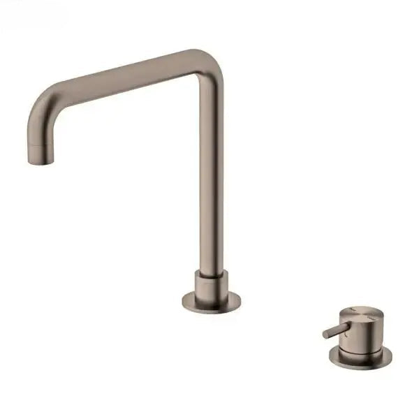 MECCA Hob Square Spout Basin Mixer