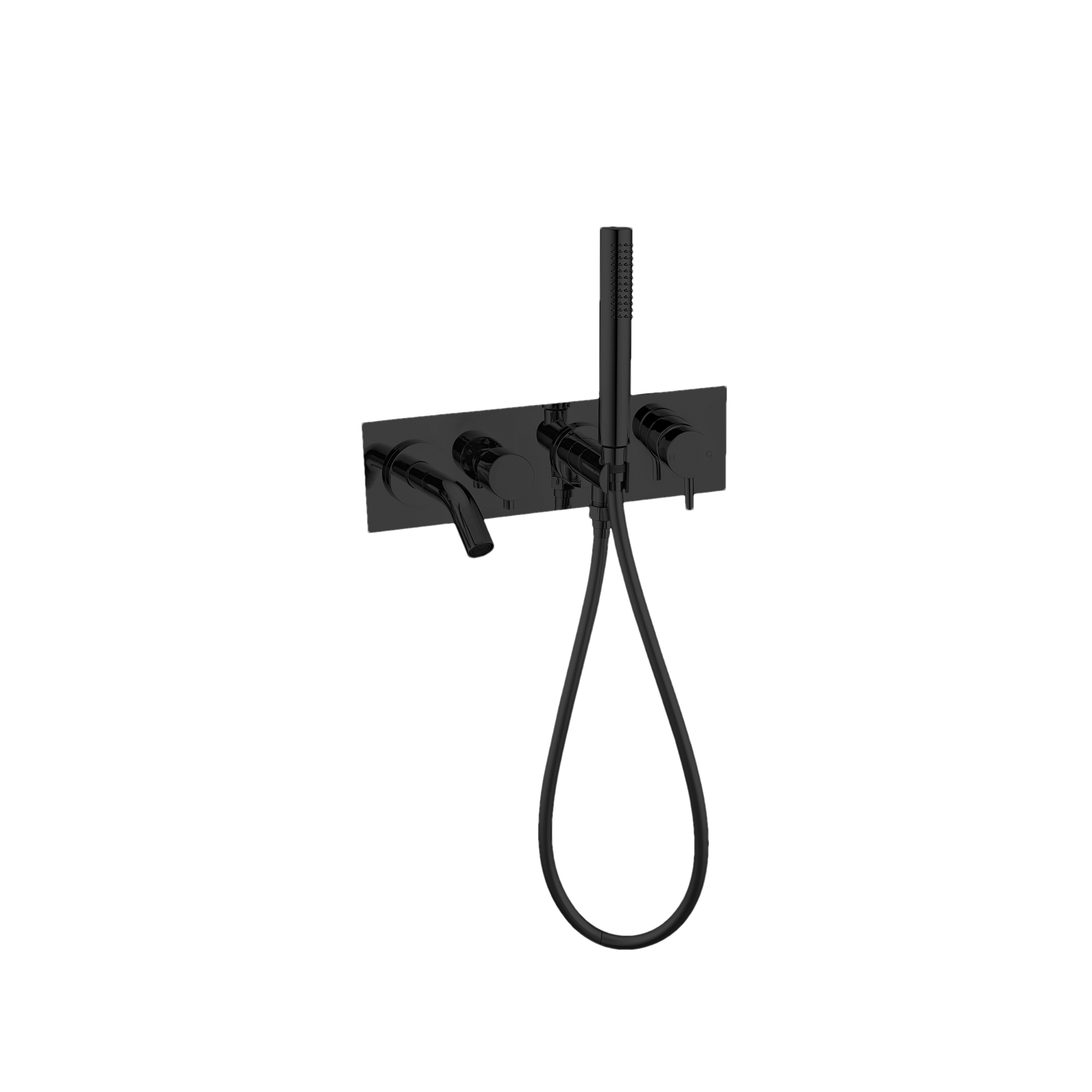 MECCA Wall Mount Bath Mixer with Hand Shower