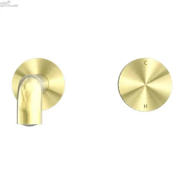 Opal Progressive Wall Basin/Bath Mixer 160mm