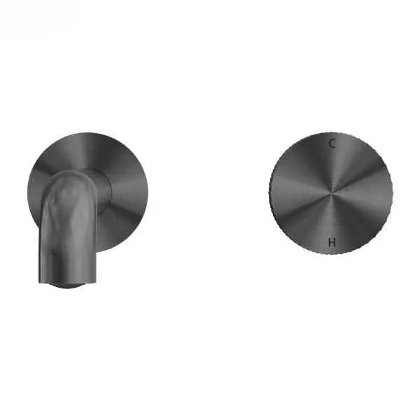 Opal Progressive Wall Basin/Bath Mixer 185mm