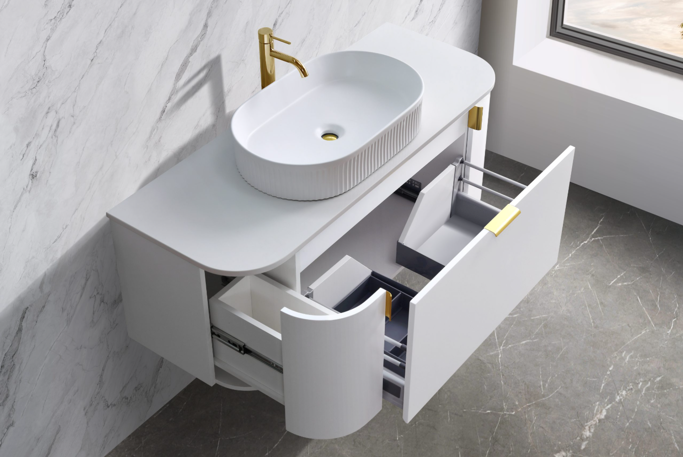 Plateau 1200mm Wall Hung Vanity
