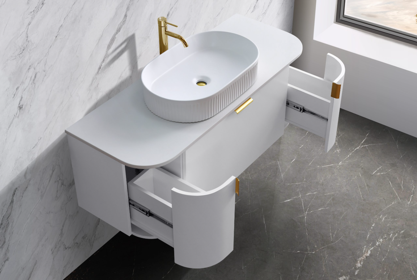 Plateau 1200mm Wall Hung Vanity