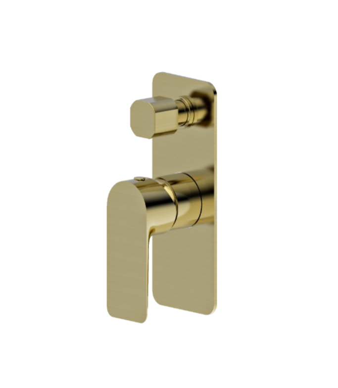 LUXUS Wall Mixer with Diverter
