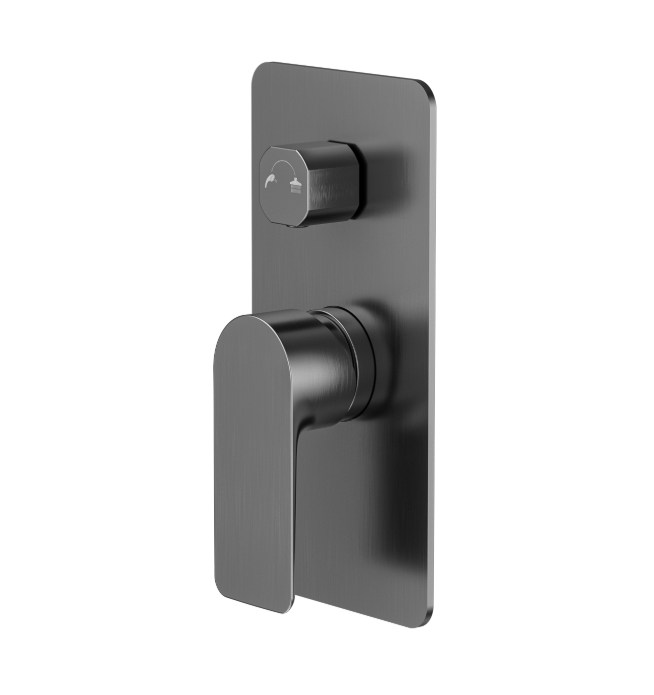 LUXUS Wall Mixer with Diverter