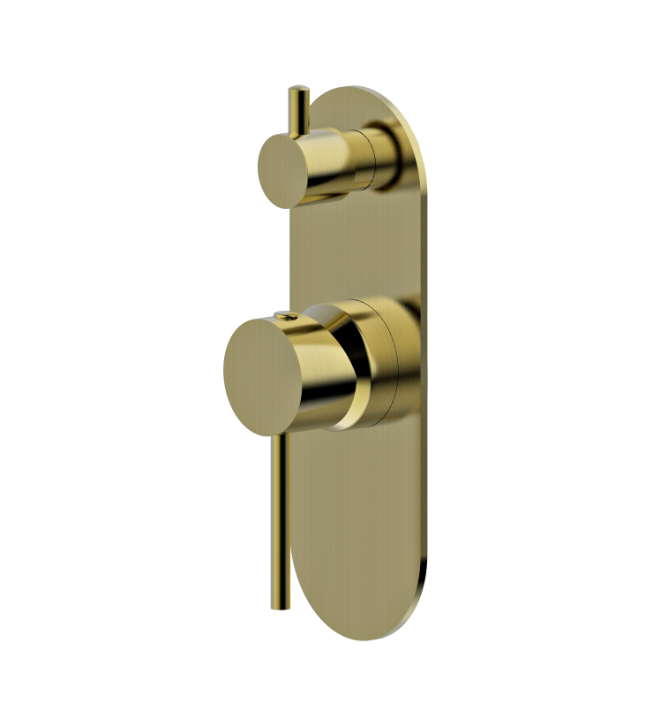 MORGAN RUND Wall Mixer and Diverter