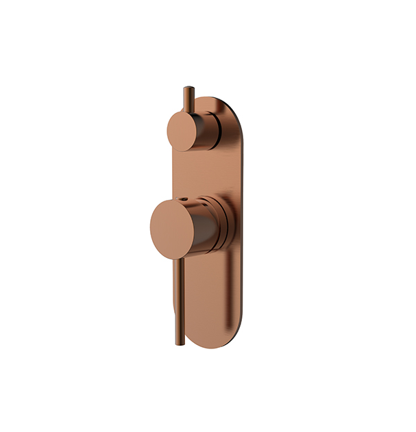 MORGAN RUND Wall Mixer and Diverter