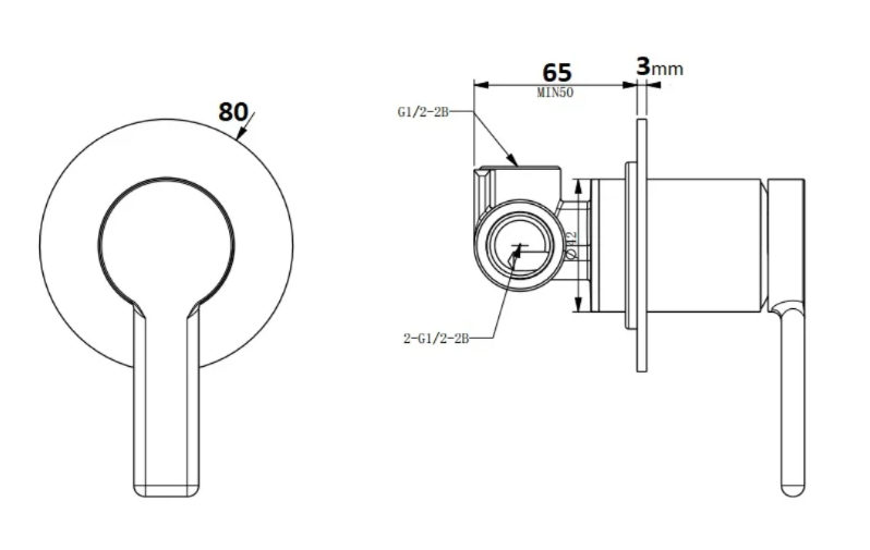 IRIS Wall Mixer