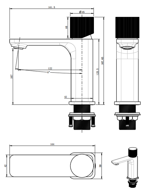 QI KASTEN Basin Mixer