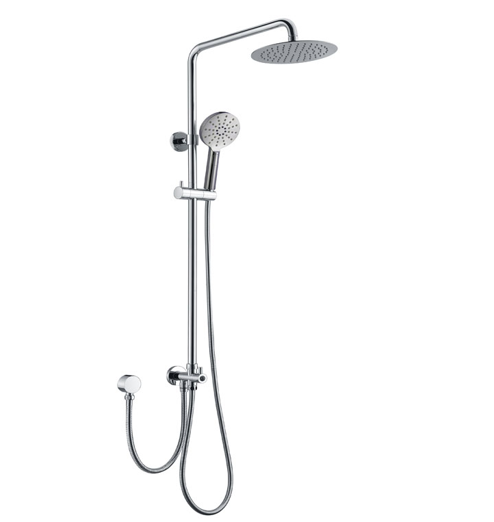 RUND Round Shower Combo Set with Flexible Water Inlet