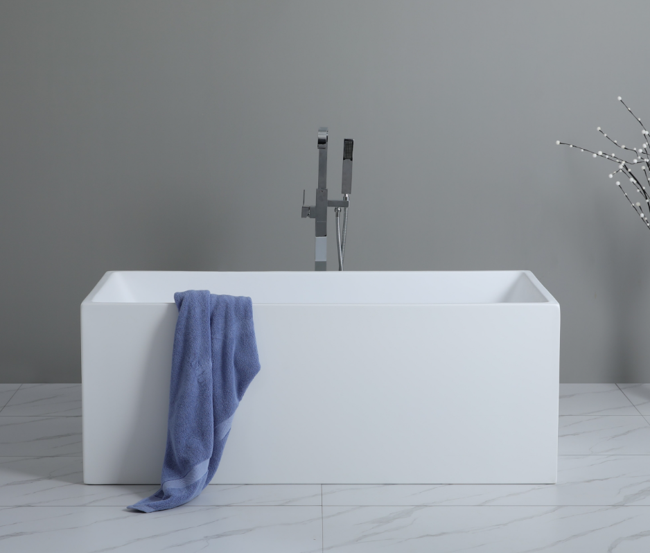 KBT-9 Rectangular Free Standing Bath Tub 1300*700*600mm