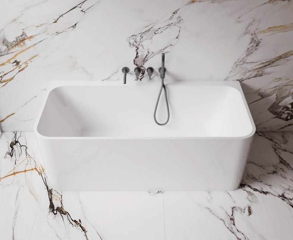 Helix Back to Wall Bath Tub 1500*700*600mm