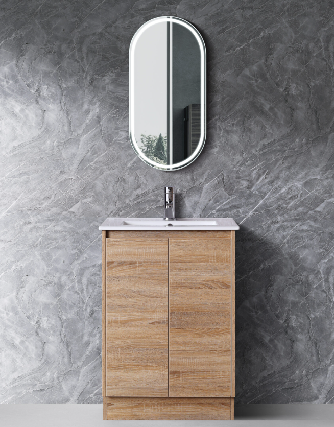Sierra Floor Standing Slim Vanity 600mm