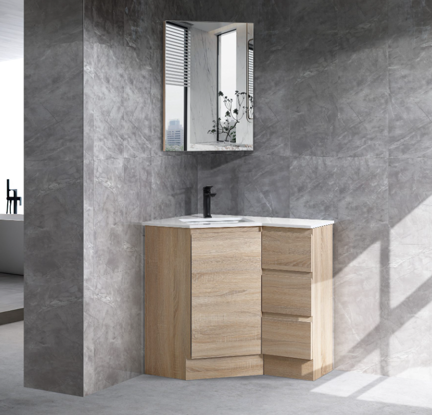 Corner Floor Standing Corner Vanity