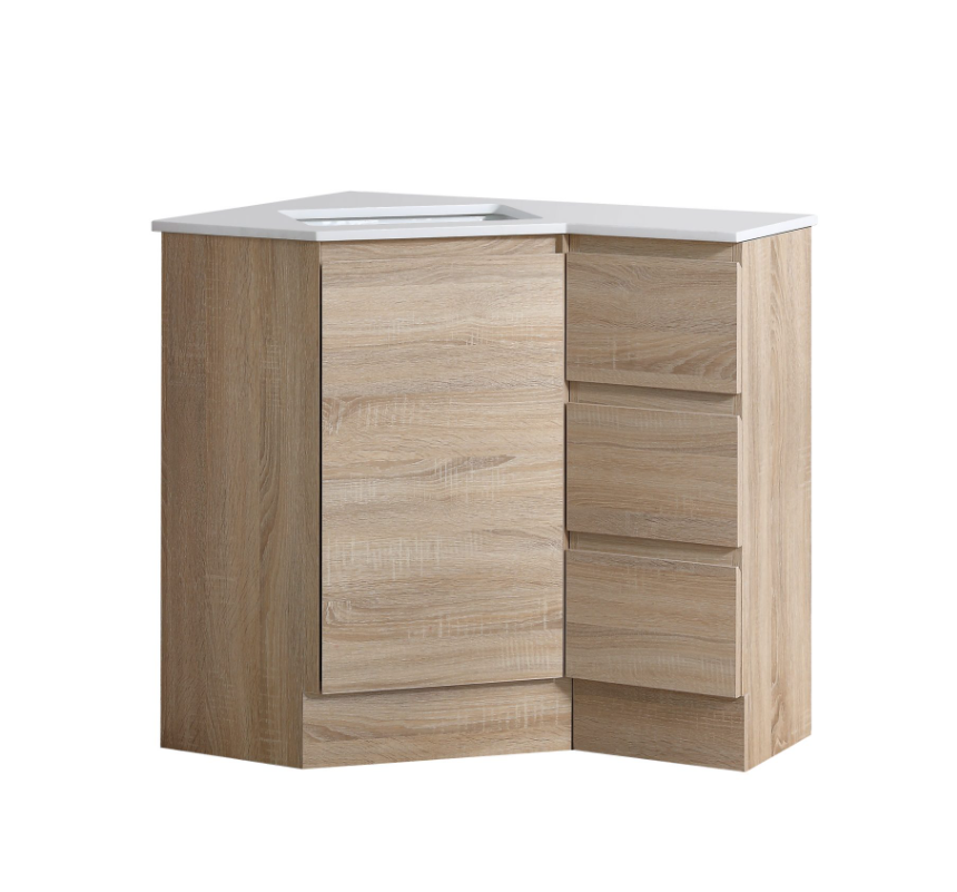 Corner Floor Standing Corner Vanity