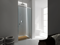 B6-PD-Front Olivia Semi Framed Pivot Door Shower Screen – Front Only