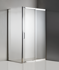 B6-SLD Miramar Semi Framed Sliding Door Shower Screen Set