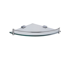 85203 – Corner Glass Shelf 247*247*44mm