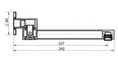 BKSP07 – ECKIG SQUARE SWIVEL SPOUT