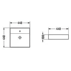 BA450 — Above Counter Basin