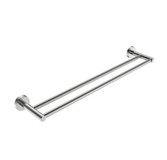 BK401-750 – RUND Double Towel Rail 750MM