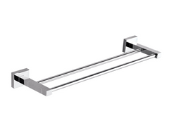 BK501-750 – ECKIG Double Towel Rail 750MM