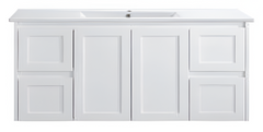 Luna Wall Hung Vanity 1200mm Single Bowl Top
