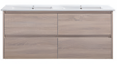 Mina Wall Hung Vanity 1200mm Double Bowl