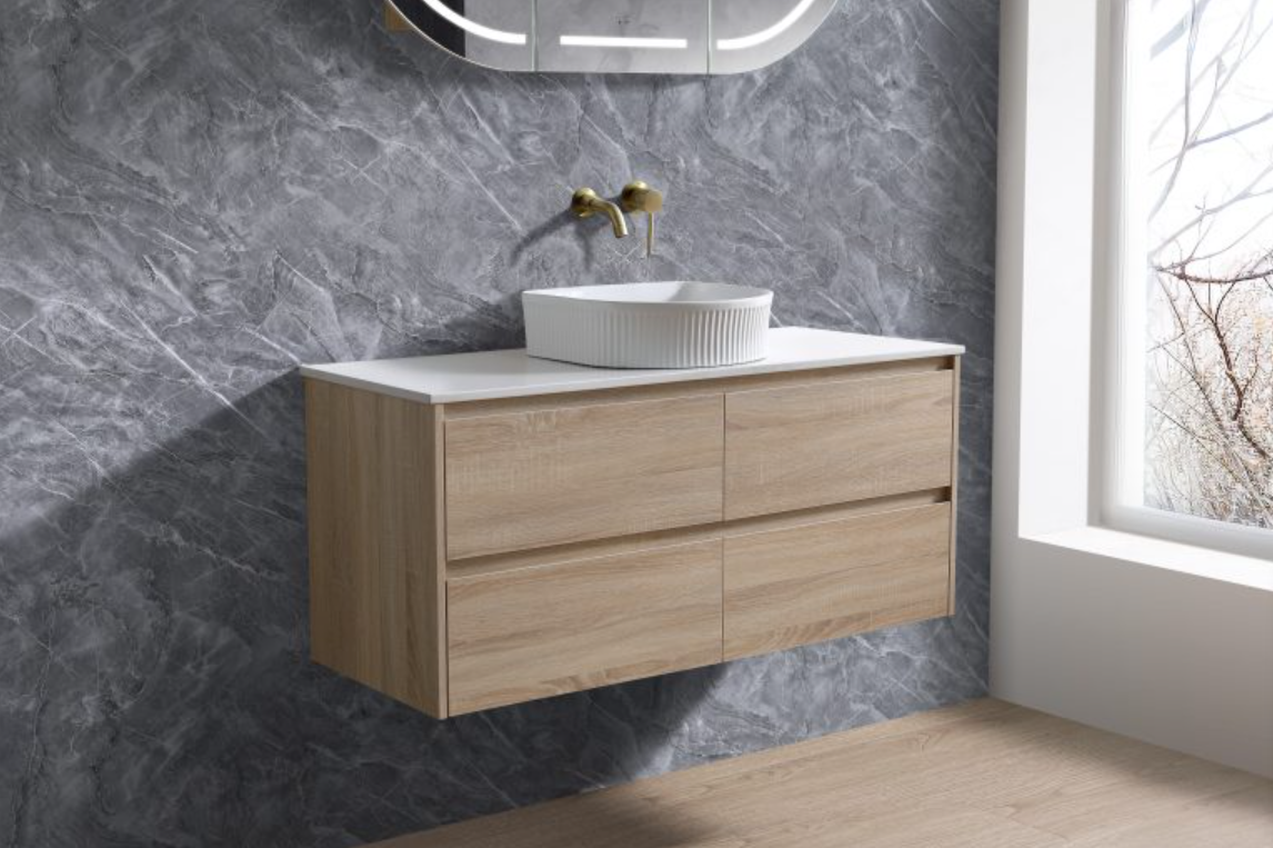 Mina Wall Hung Vanity 600mm