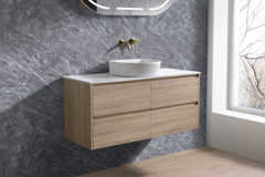 Mina Wall Hung Vanity 600mm