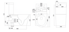 Torina Compact Toilet