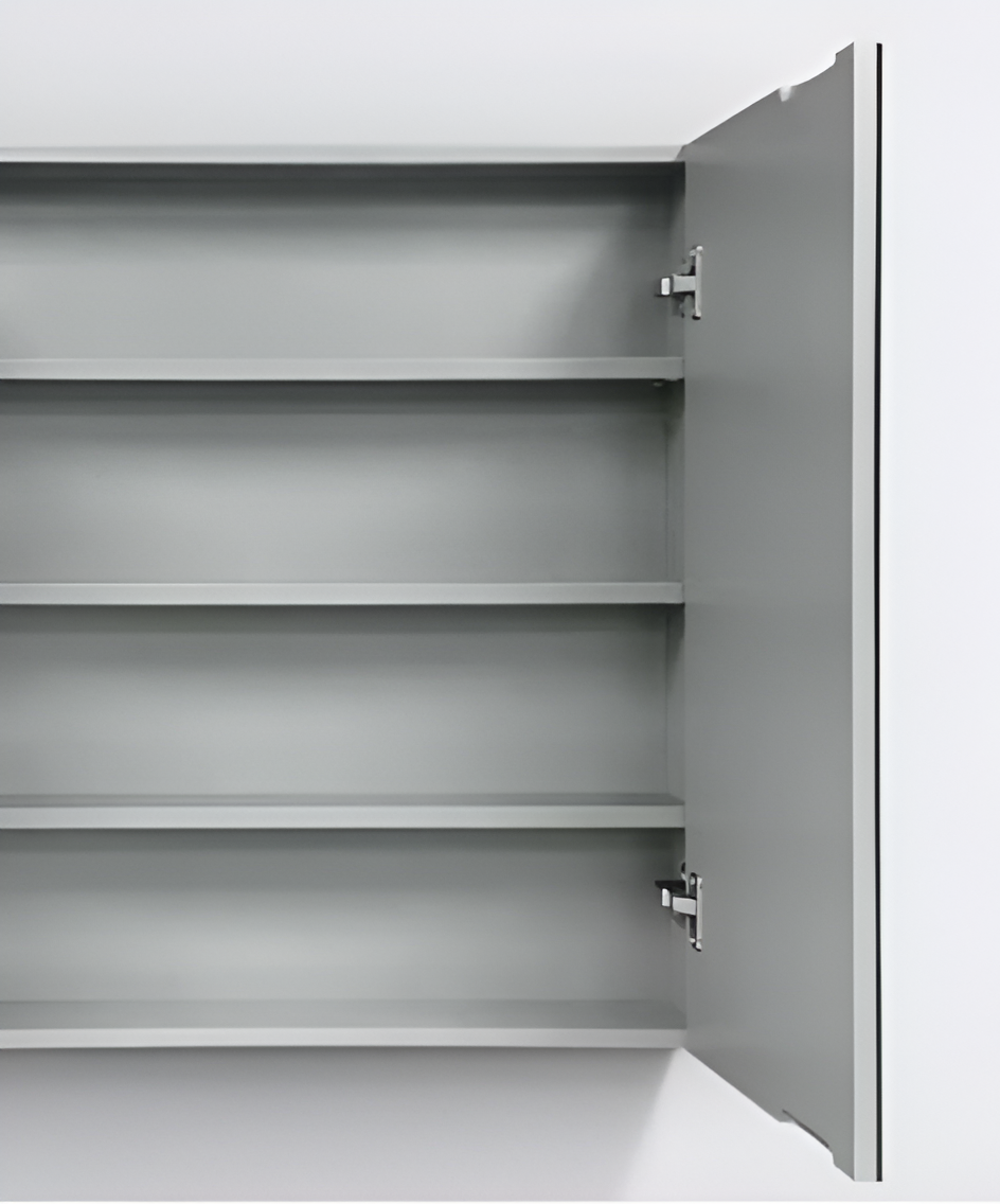 Gloss White Pencil Edged Shaving Cabinet (ASP)