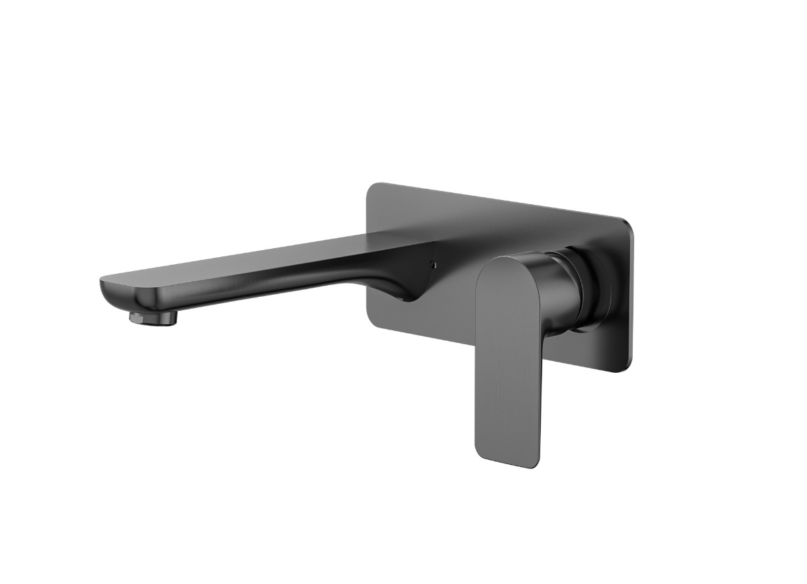 LUXUS Basin/Bath Wall Mixer with 180mm Spout