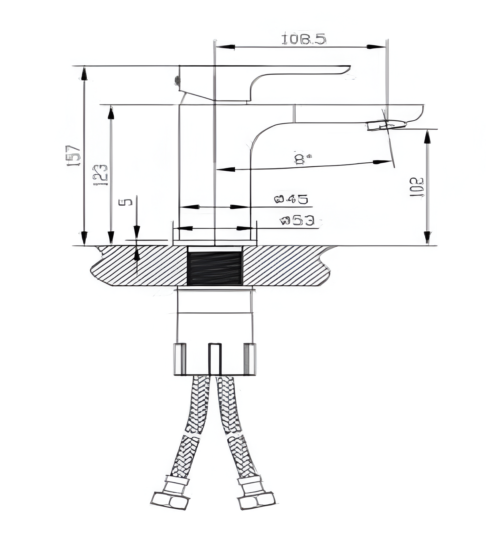 LUXUS Basin Mixer